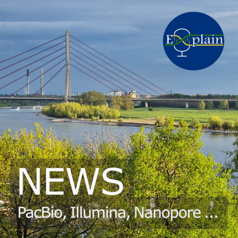 News: PacBio, Illumina, Nanopore…