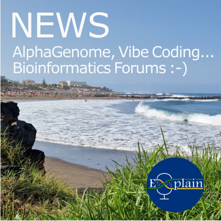 News: AlphaGenome, Vibecoding